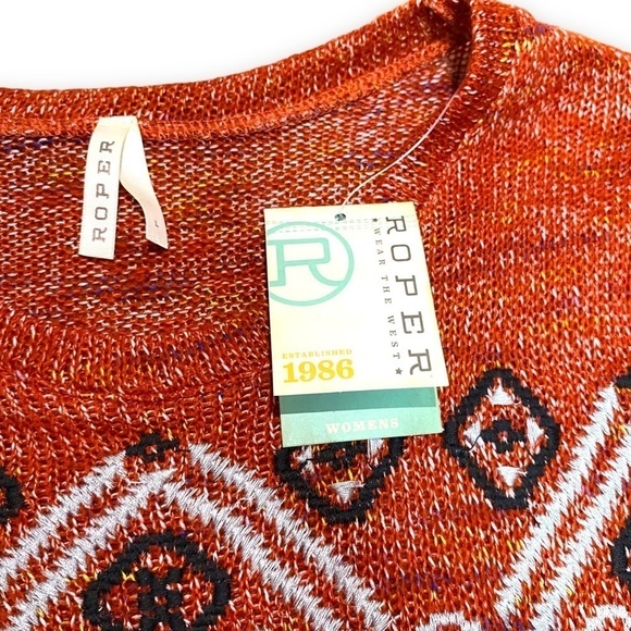 Roper Studio West Fiery Spirit Long Sleeve Tunic - Picture 6 of 9